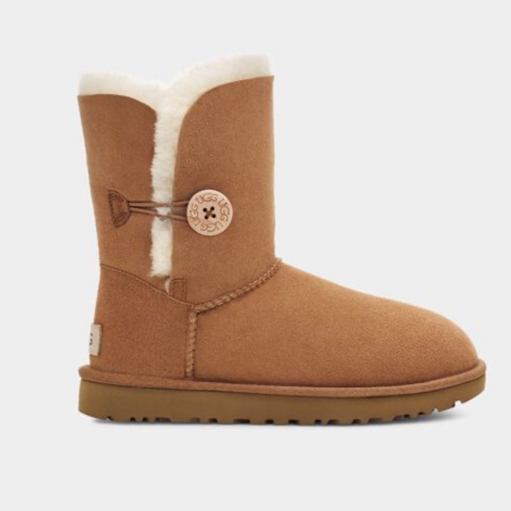 UGG Women's Bailey Button II in Chestnut
